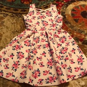 Floral Sz6x dress
